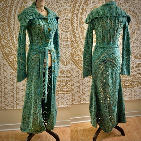 Free People Budapest Day Dream Duster Cardigan Sweater - Picture 10 of 11